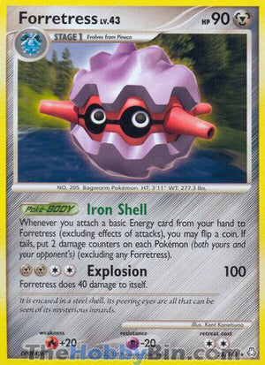 0028 Forretress Rare Legends Awkended