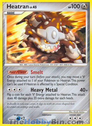 0030 Heatran Rare Legends Awkended