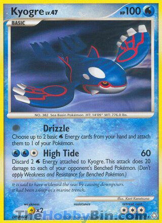 Kyogre Legends Awakened Rare #32/146