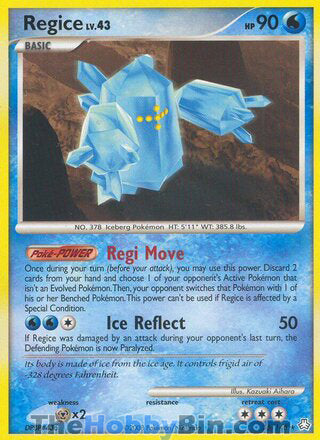 Regice #36/146 Rare - Legends Awakened Pokemon card