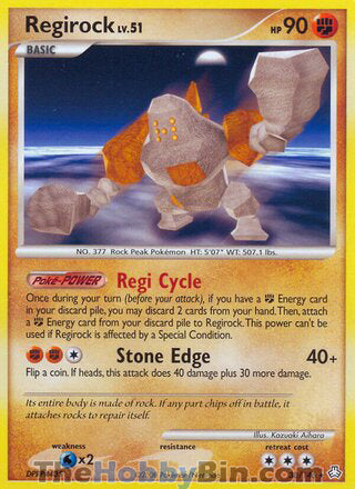 Regirock Legends Awakened Rare #38/146