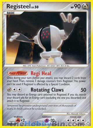 Registeel #39/146 Rare - Legends Awakened Pokemon card