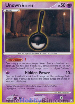 0042 Unown Rare Legends Awkended