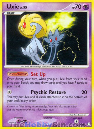 0043 Uxie Rare Legends Awkended