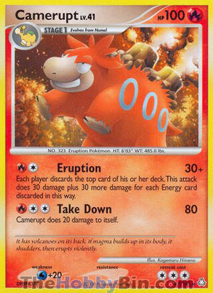 0047 Camerupt Uncommon Legends Awkended