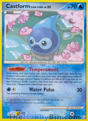 0049 Castform Rain Form Uncommon Legends Awkended