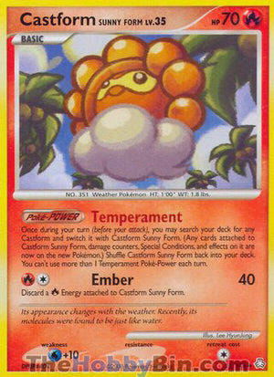 0051 Castform Sunny Form Uncommon Legends Awkended