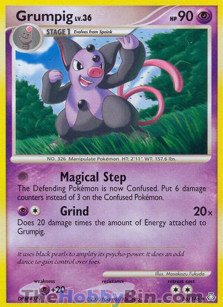 Grumpig #56/146 Uncommon - Legends Awakened Pokemon card