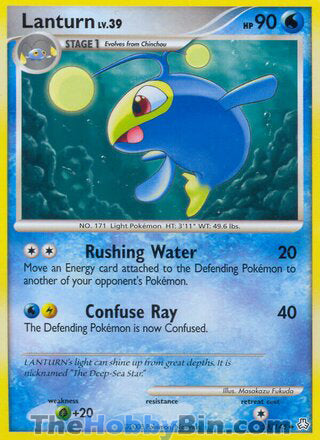 Lanturn #58/146 Uncommon - Legends Awakened Pokemon card