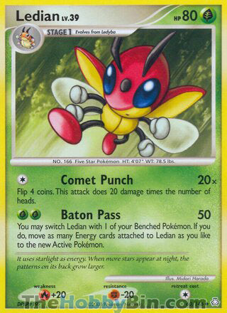 Ledian #60/146 Uncommon - Legends Awakened Pokemon card
