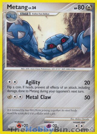 Metang #64/146 Uncommon - Legends Awakened Pokemon card