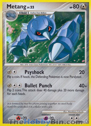 Metang #65/146 Uncommon - Legends Awakened Pokemon card