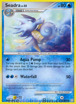 Seadra #70/146 Uncommon - Legends Awakened Pokemon card