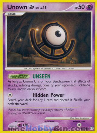 Unown Legends Awakened Uncommon #78/146