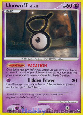 Unown #79/146 Uncommon - Legends Awakened Pokemon card