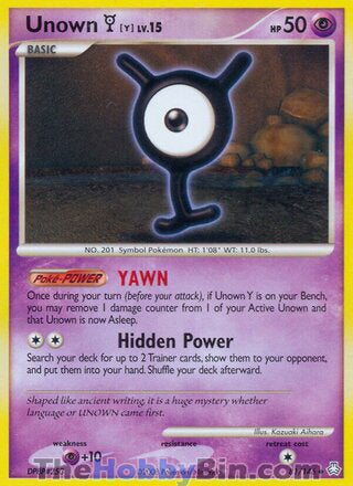 Unown #81/146 Uncommon - Legends Awakened Pokemon card
