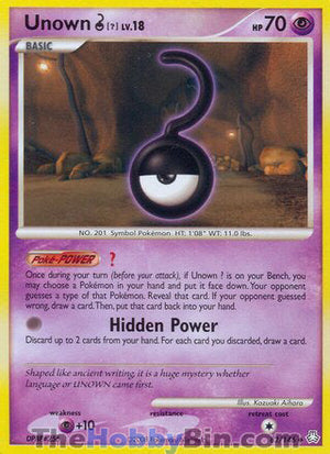 0082 Unown Uncommon Legends Awkended