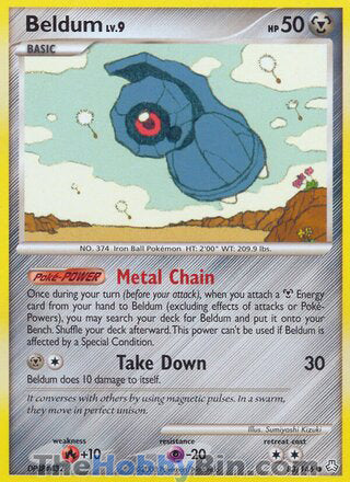 Beldum #83/146 Common - Legends Awakened Pokemon card