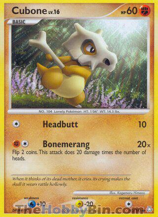 Cubone Legends Awakened Common #90/146