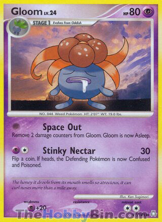 Gloom #97/146 Common - Legends Awakened Pokemon card