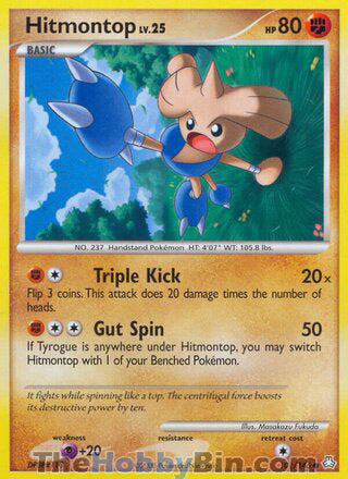 Hitmontop #101/146 Common - Legends Awakened Pokemon card