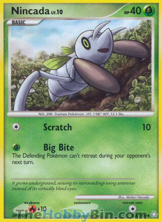 Nincada #108/146 Common - Legends Awakened Pokemon card