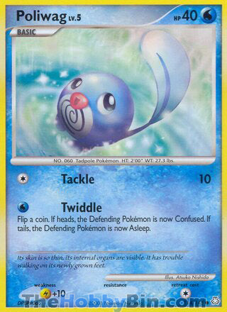 Poliwag #114/146 Common - Legends Awakened Pokemon card