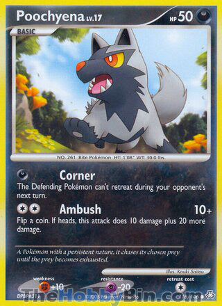 Poochyena Legends Awakened Common #116/146