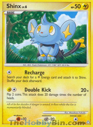 Shinx #118/146 Common - Legends Awakened Pokemon card