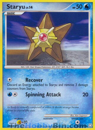 Staryu #122/146 Common - Legends Awakened Pokemon card