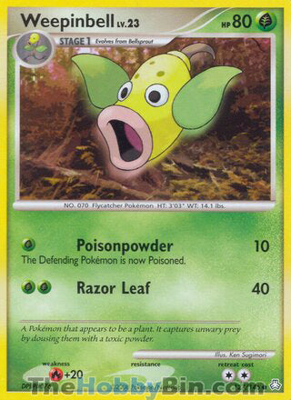 Weepinbell Legends Awakened Common #127/146