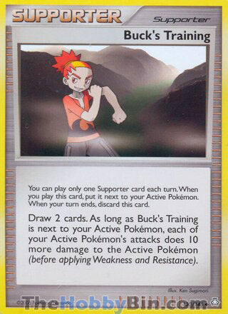 Buck's Training #130/146 Uncommon - Legends Awakened Pokemon card