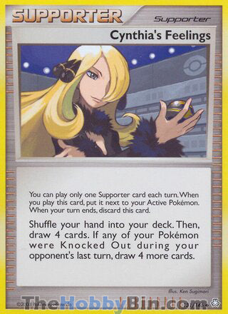 Cynthia's Feelings #131/146 Uncommon - Legends Awakened Pokemon card