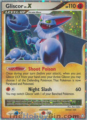 0141 Gliscor LV.X Ultra Rare Legends Awkended