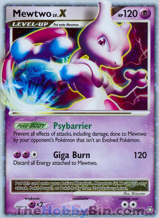 Mewtwo LV.X Legends Awakened Ultra Rare #144/146