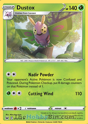 0010 Dustox Rare Lost Origin