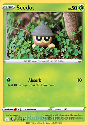 0011 Seedot Common Lost Origin