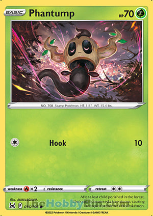 0016 Phantump Common Lost Origin