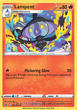 0025 Lampent Uncommon Lost Origin