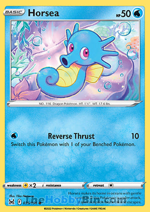0035 Horsea Common Lost Origin