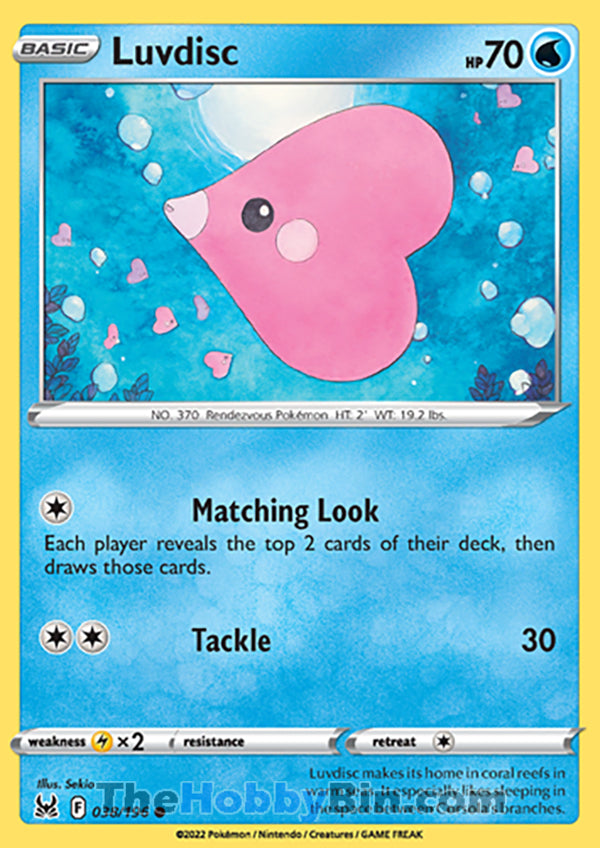 Luvdisc Lost Origin Common #038/196