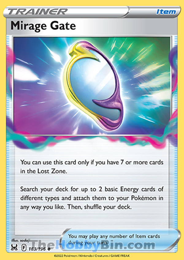 Mirage Gate #163/196 Uncommon - Lost Origin Pokemon card