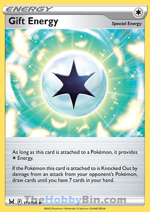Gift Energy #171/196 Uncommon - Lost Origin Pokemon card