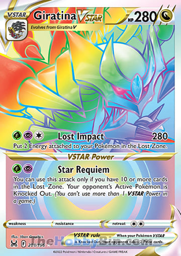 Giratina VSTAR #201 Secret Rare