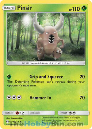 0004 Pinsir Uncommon Lost Thunder