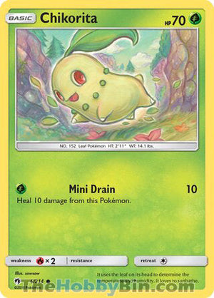 0006 Chikorita Common Lost Thunder