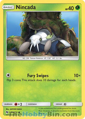 0029 Nincada Common Lost Thunder