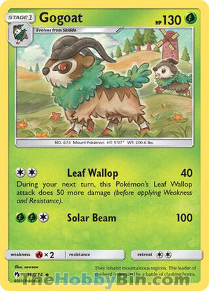 0036 Gogoat Uncommon Lost Thunder
