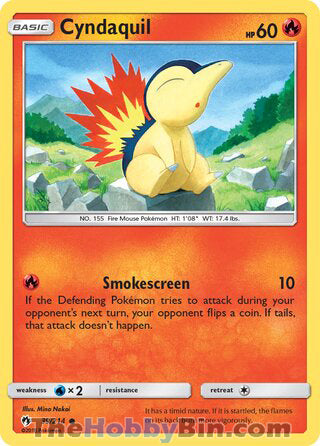 Cyndaquil Lost Thunder Common #39/214