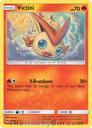 Victini Lost Thunder Rare #49/214